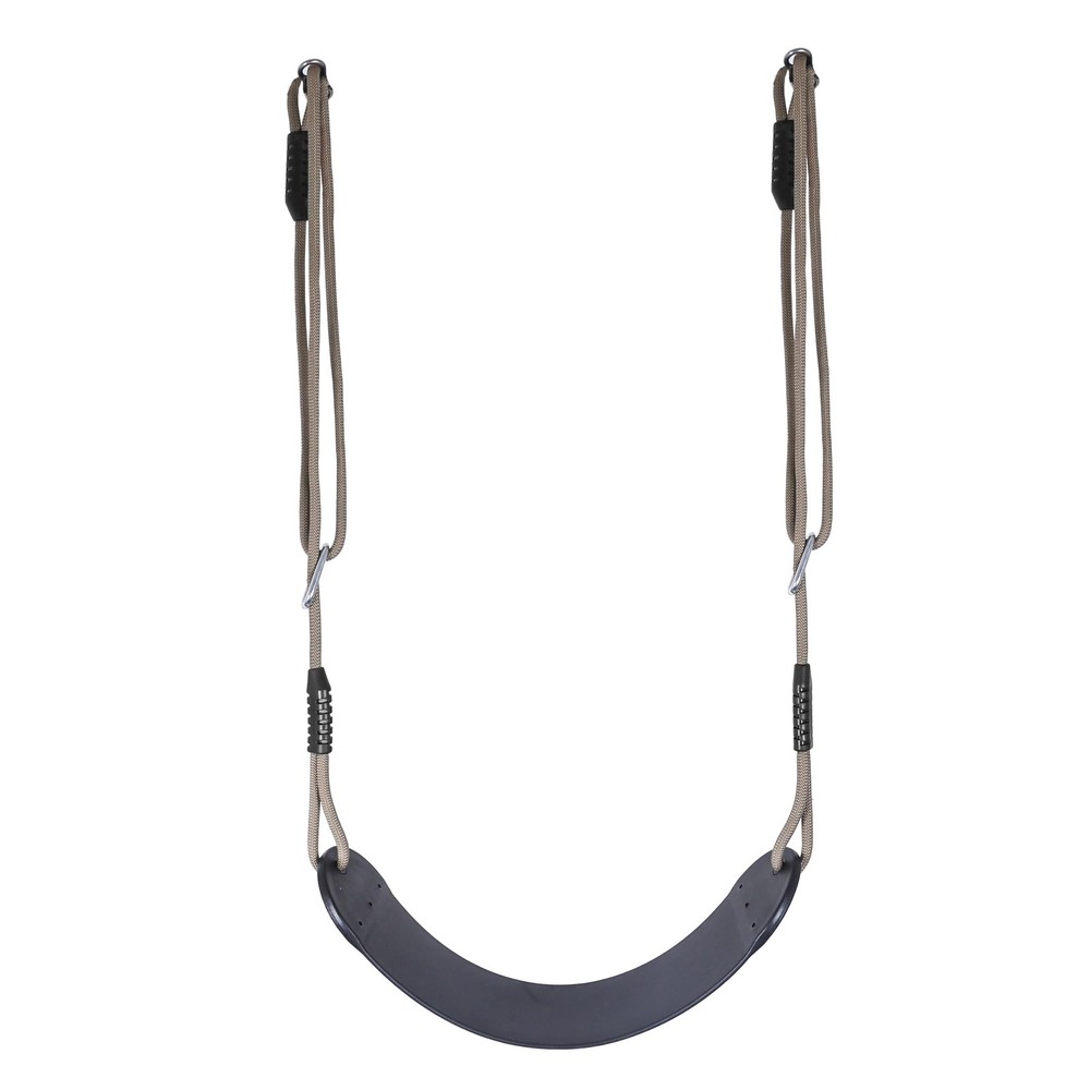 Comfy Heavy Duty Kids Swing Seat w/ Adj Ropes & Carabiners – Indoor/Outdoor
