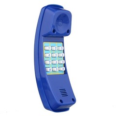 07-0014-B Children’s Blue Telephone Swing Set Accessory with Mount