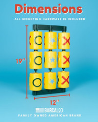 Tic Tac Toe Spinner Activity Panel – Swing Set Accessories – Playground Accessor