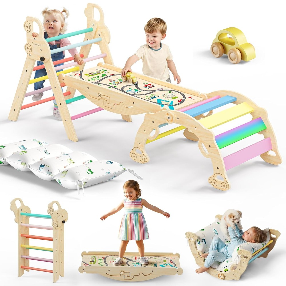 Rainbow Valley Toddler Gym 10 in 1 Climber Playground Gift