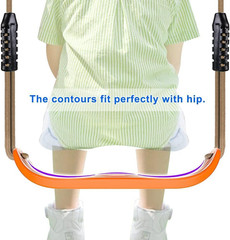 Non-Slip Swing Seat with Adjustable Rope and Carabiners – Heavy Duty Playground