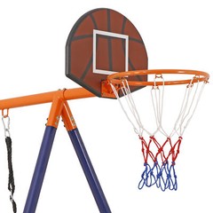Outdoor & Indoor Easily Installable and Storable Swing Sets for Backyard 6 in 1