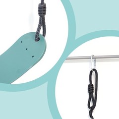 2 Pack Swing Sets, Heavy Duty Tree Swing Seat ，Support 330lb，Suitable for