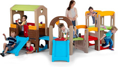Simplay3 Young Explorers Modular Play System, Kids Activity Outdoor Playset for