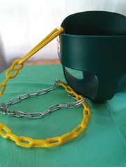 High Back Full Bucket Swing Seat for Toddlers 4 Months To 4 Years Old Brand New