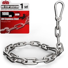 1000LB Heavy Duty Hanging Swing Chain, 6mm Thick 304 Stainless Steel Hanging …