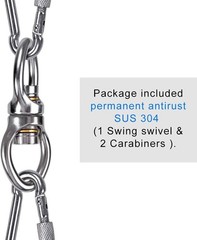 Silent Bearing Swing Swivel Rotational Safety Device, Swing Swivel Hanger, Sw…