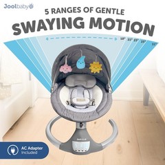 Nova Swing for Newborns – Electric Motorized Infant Swing, Bluetooth Music, 1…
