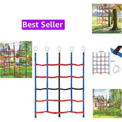 Climbing Net for Kids Outdoor, Climbing Cargo Net, Playground Accessories, Ki…