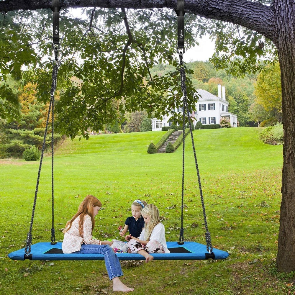 60″ Tree Swing Platform Swing Set Indoor Outdoor 700lb for Kids Adults Oxford