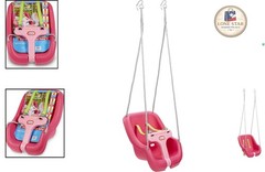 Convertible Snug ‘n Secure Swing – Safe Magenta Baby & Toddler Play Solution