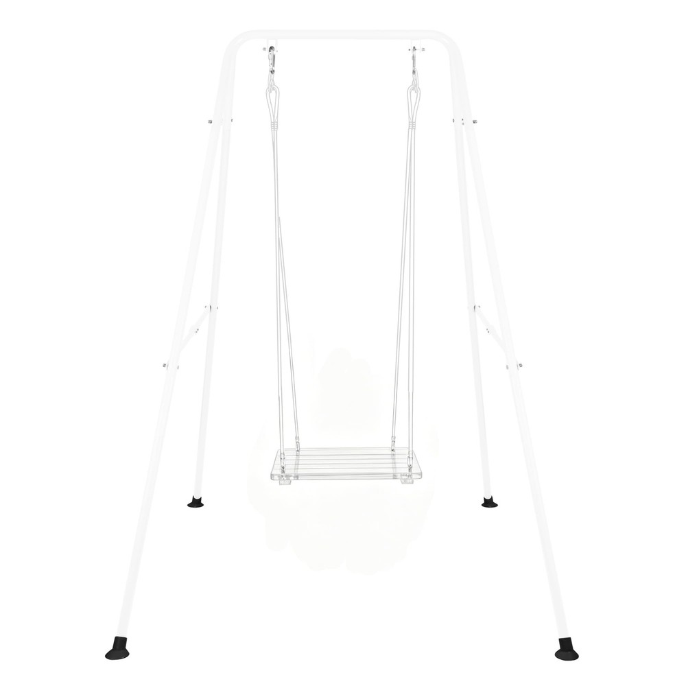 Foldable Swing Stand Heavy-Duty Metal A-Frame for Indoor & Outdoor Exercise E…