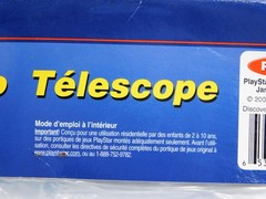 PlayStar Playset Add-On Accessory Discovery Telescope NEW 2004 Blue PS 7832 Fort