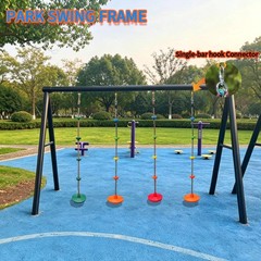 Tree Swing for Kids,disc Swing,Climbing Rope Tree Kids Swing with Platforms a…