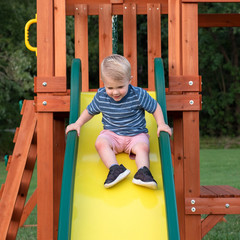 Tucson Cedar Wooden Swing Set