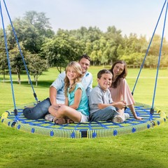 Trekassy 60 Large Spider Web Saucer Tree Swing for Kids & Adults, 750lbs Heavy D
