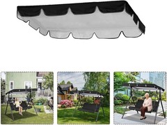 Replacement Swing Canopy 77″x50″, 420D UV Protection Cover