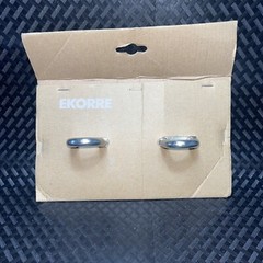 Ekorre Hanging Seat Suspension Hooks Set of 2 Silver 17225 Ikea