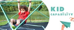 13ft Kids Climbing Dome, Metal Geometric Climber w/ Hammock, UV & Rust Resistant