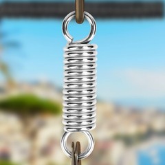 Heavy Duty Spring Fits Hammock Chair Swing Hanging Porch Hook 500lbs Capacity