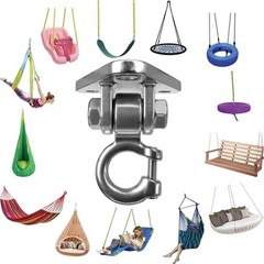 Swing Hangers Heavy Duty Smooth Operation with 180° Swing Bearings 1000 lb Ca…