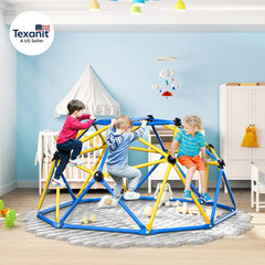 Climbing Dome, Upgraded 6FT Geometric Dome Climber with Climbing Grip for Kids I
