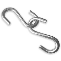 2 Pcs Heavy Duty S Hooks 3.3 Inch – 304 Stainless Steel Hammock Hooks 557 lbs…