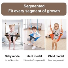 2 -in- 1 Toddler Swing. Swing Seat for Kids with Adjustable Ropes, for Kids H…