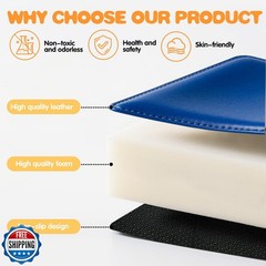 Sumbababy Soft Climbing Blocks for Toddlers: Waterproof PU Leather Play Set –