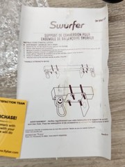 Swurfer Swing Set Conversion Bracket – No Tree, No Problem, Convert Your Swin