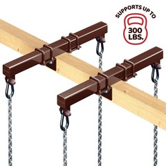 Swingset Conversion Bracket – No Tree, No Problem, Convert Your Swingset to a…