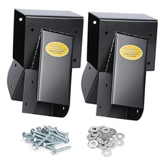 BETOOL Swing Set Brackets – 2pcs A Frame Swing Bracket End Brackets(2Pcs-Black)