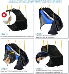 Outdoor Toddler Swing Seat Cover for Little Tikes Baby Swing Seat,Outdoor Baby S