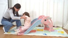 3-in-1 Toddler Slide Climber Playset with Basketball Hoop & Ball – Indoor/Outdoo