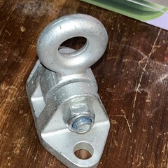 Swing-N-Slide FS 2805 PC 08 Swing Hanger Mount Bracket w/ Eye Ring- T328