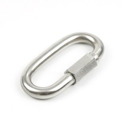5/16 Inch M8 Quick Link Chain Connector 4PCS 316 Stainless Steel Quick Links