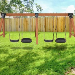 Heavy-Duty Swing Set Bracket – A-Frame Swing Set Hardware Kit with Mounting
