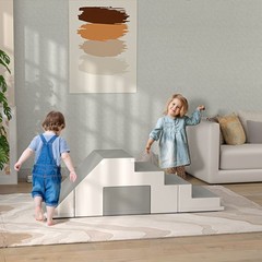 Toddler 2-Piece Foam Play Set, Climbing and Crawling for Ages 1-3