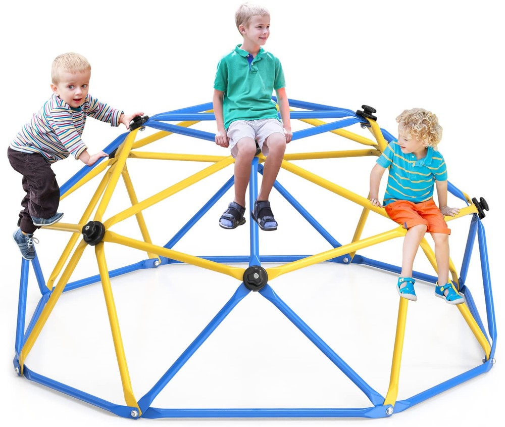 Climbing Dome, Upgraded 6FT Geometric Dome Climber with Climbing Grip for Kid…