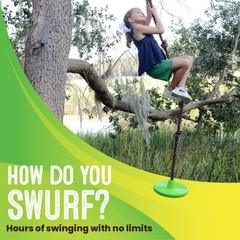 Disco Tree Swing – Swing Sets for Backyard, Outdoor Swing, Swingset Outdoor f…