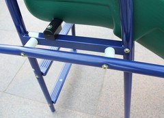 4-in-1 Swing Set with Seesaw, Belt Swing, Slide & Glider