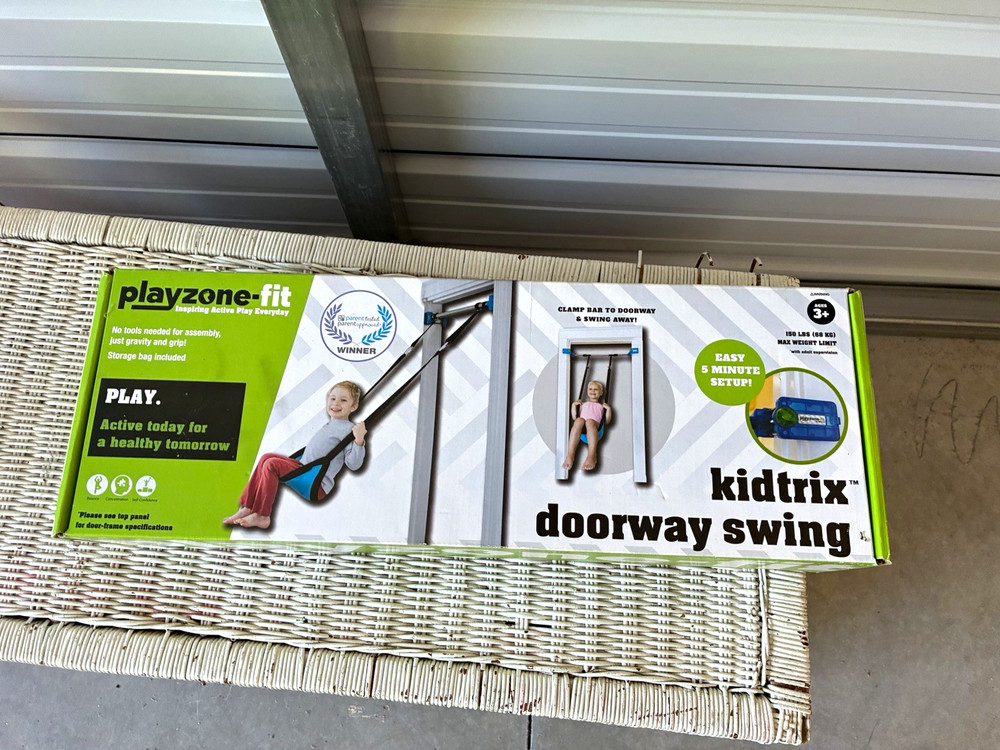 Playzone-Fit Kidtrix Doorway Swing for Kids Age Level 3-4 Years & 4-7 Years