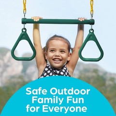 Jungle Gym Kingdom Swing Set Accessories Outdoor Playground Green