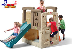Woodland Climber II Kids Playset Ages 2–6 Year Old Toddler Slide & Climbing Wall