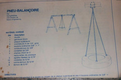 Swing.N.Slide Classic Vintage Tire Swing Model #NE4472