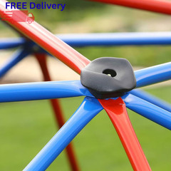 60″ Climbing Dome Outdoor Jungle Gym Playground Steel Kids Backyard Play Center