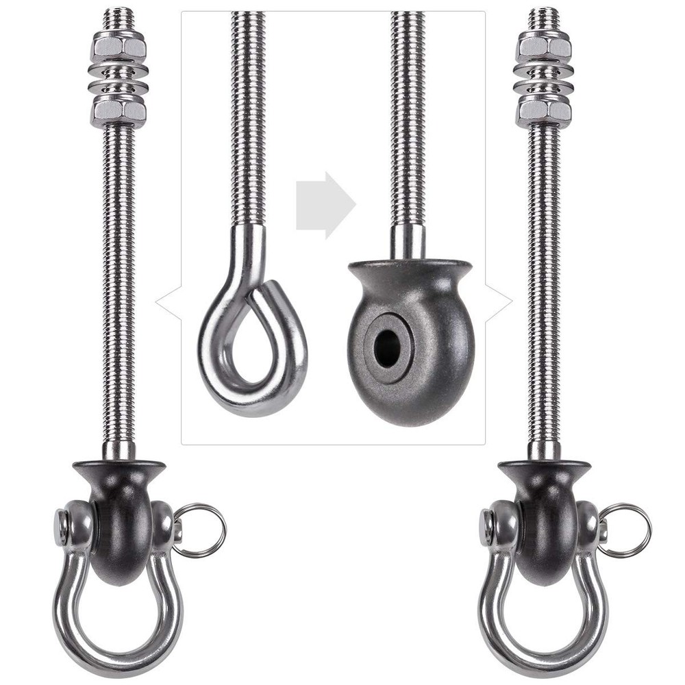 Dolibest Set of 2 Permanent Antirust Stainless 7.67‘’, Silver 7.67” 2 Pack