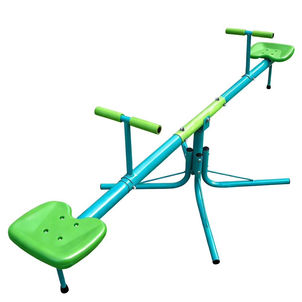 Seesaw,Swiveling 360 Degrees Toddlers Sit and Spin Teeter Totter, Kids Outdoor