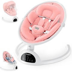 Baby Swings for Infants, Bluetooth Infant Swing with Music Speaker, 3 Seat Po…