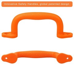 8-Pack Safety Handles for Swing Sets & Playsets – Monkey Bars with Anti-Skid …